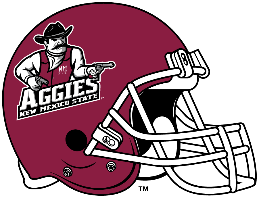 New Mexico State Aggies 2013-2015 Helmet Logo iron on transfers for T-shirts